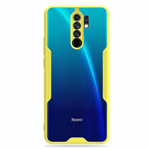 Microsonic Xiaomi Redmi 9 Kılıf Paradise Glow Sarı 2