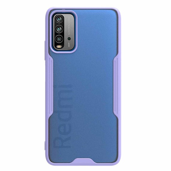 Microsonic Xiaomi Redmi 9T Kılıf Paradise Glow Lila 2