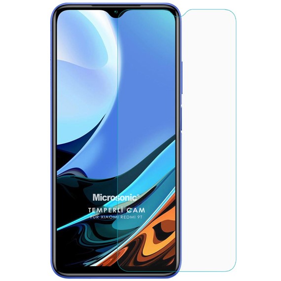 Microsonic Xiaomi Redmi 9T Tempered Glass Cam Ekran Koruyucu 2