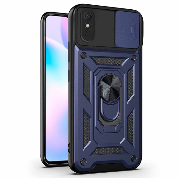 Microsonic Xiaomi Redmi 9A Kılıf Impact Resistant Lacivert 1