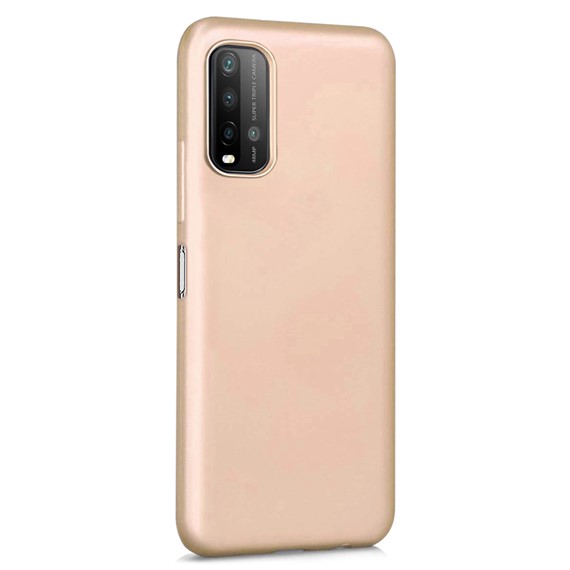 Microsonic Matte Silicone Xiaomi Redmi 9T Kılıf Gold 2