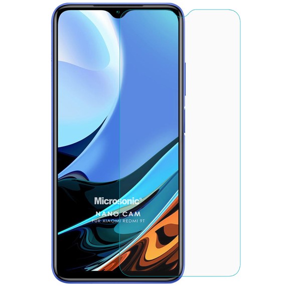 Microsonic Xiaomi Redmi 9T Nano Glass Cam Ekran Koruyucu 2