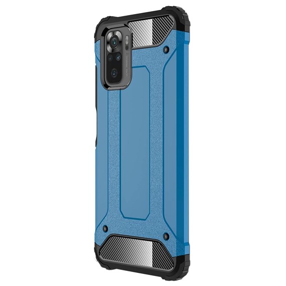 Microsonic Xiaomi Poco M5s Kılıf Rugged Armor Mavi 2