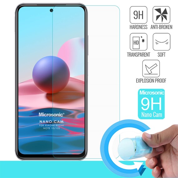 Microsonic Xiaomi Poco M5s Nano Glass Cam Ekran Koruyucu 1