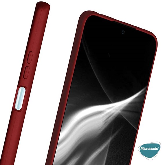Microsonic Matte Silicone Xiaomi Redmi Note 10 Pro Max Kılıf Siyah 4