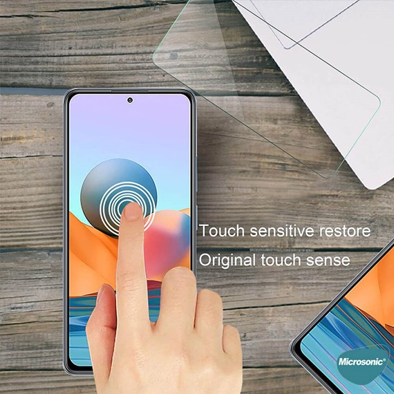 Microsonic Samsung Galaxy S22 Tempered Glass Cam Ekran Koruyucu 7