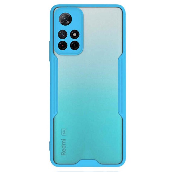 Microsonic Xiaomi Redmi Note 11 Pro Plus Kılıf Paradise Glow Turkuaz 2