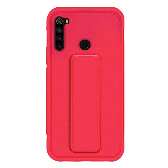 Microsonic Xiaomi Redmi Note 8 Kılıf Hand Strap Kırmızı 2