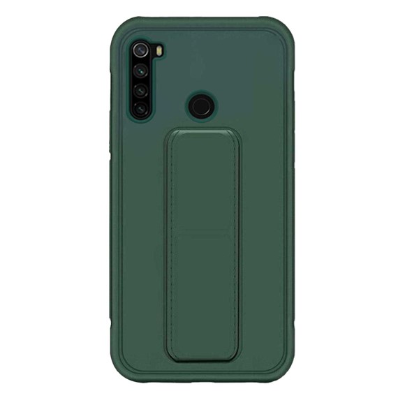 Microsonic Xiaomi Redmi Note 8 Kılıf Hand Strap Koyu Yeşil 2