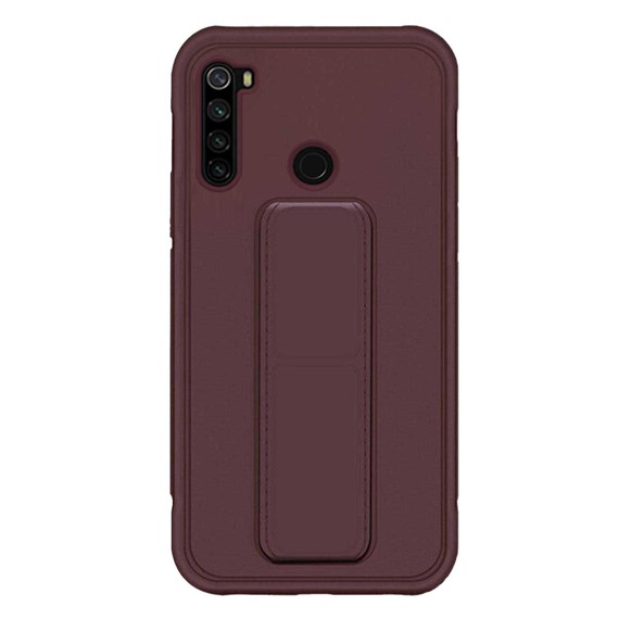 Microsonic Xiaomi Redmi Note 8 Kılıf Hand Strap Mor 2