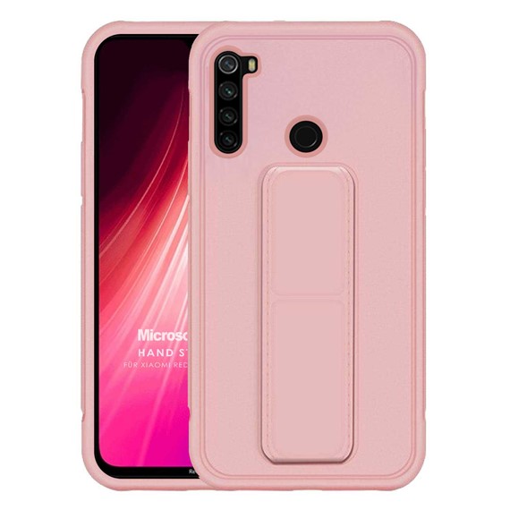 Microsonic Xiaomi Redmi Note 8 Kılıf Hand Strap Rose Gold 1