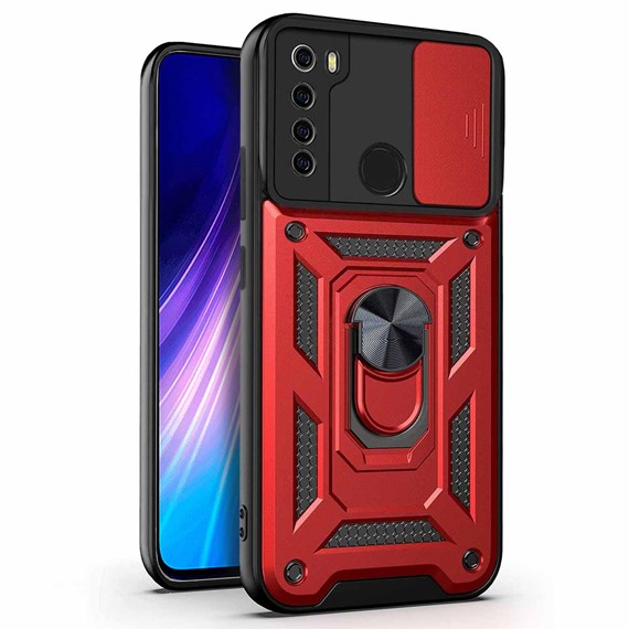 Microsonic Xiaomi Redmi Note 8 Kılıf Impact Resistant Kırmızı 1