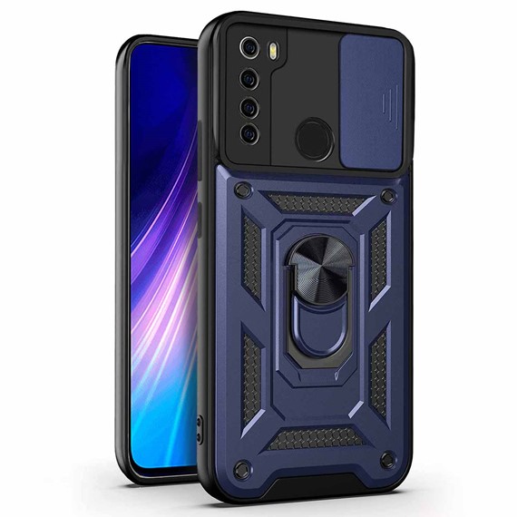 Microsonic Xiaomi Redmi Note 8 Kılıf Impact Resistant Lacivert 1