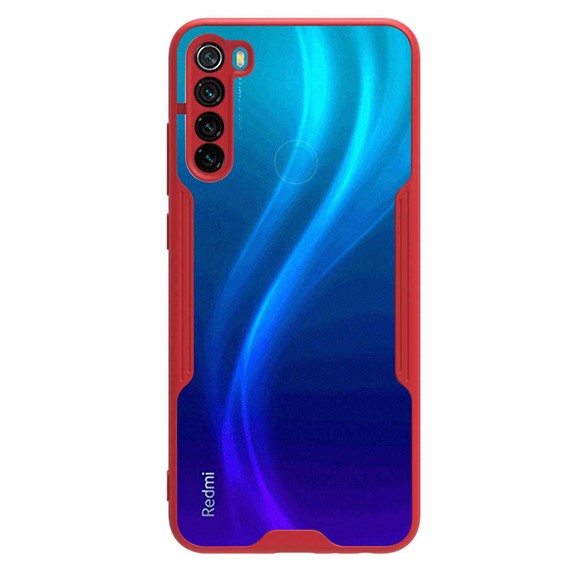 Microsonic Xiaomi Redmi Note 8 Kılıf Paradise Glow Kırmızı 2