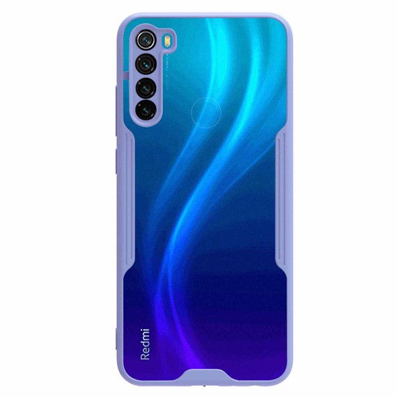 Microsonic Xiaomi Redmi Note 8 Kılıf Paradise Glow Lila 2