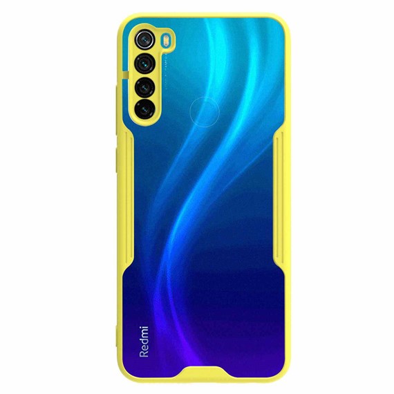 Microsonic Xiaomi Redmi Note 8 Kılıf Paradise Glow Sarı 2