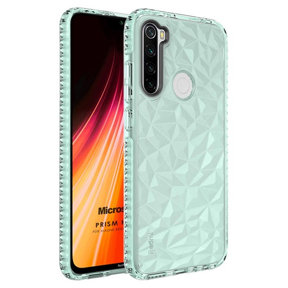 Microsonic Xiaomi Redmi Note 8 Kılıf Prism Hybrid Yeşil 1