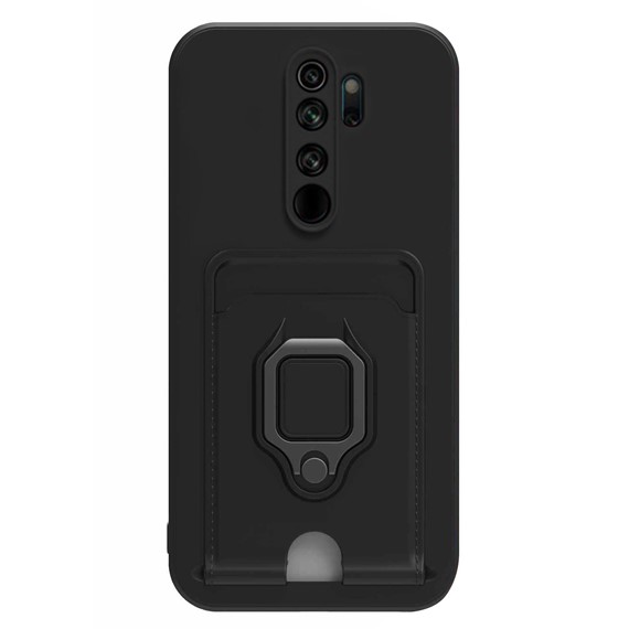 Microsonic Xiaomi Redmi Note 8 Pro Kılıf Multifunction Silicone Siyah 2