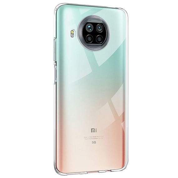 Microsonic Xiaomi Redmi Note 9 Pro 5G Kılıf Transparent Soft Beyaz 2