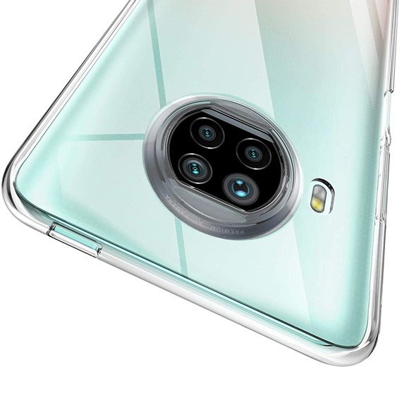 Microsonic Xiaomi Redmi Note 9 Pro 5G Kılıf Transparent Soft Beyaz 5