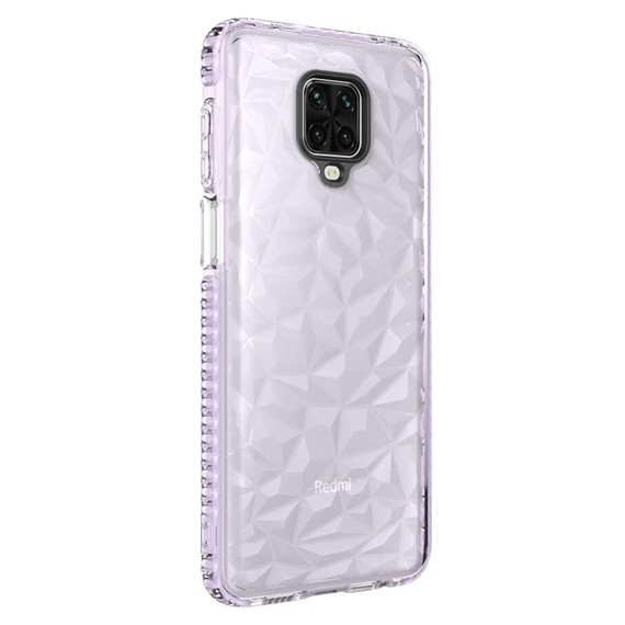 Microsonic Xiaomi Redmi Note 9S Kılıf Prism Hybrid Mor 2