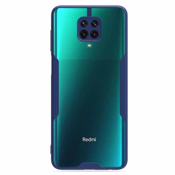 Microsonic Xiaomi Redmi Note 9 Pro Max Kılıf Paradise Glow Lacivert 2