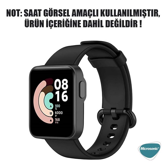 Microsonic Xiaomi Redmi Watch Kordon Silicone Sport Band Turkuaz 2