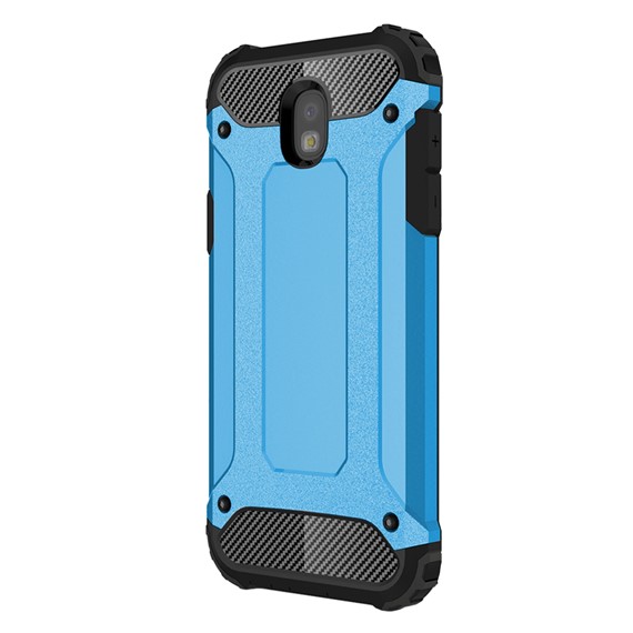 Microsonic Samsung Galaxy J3 Pro Kılıf Rugged Armor Mavi 2