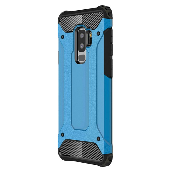 Microsonic Samsung Galaxy S9 Plus Kılıf Rugged Armor Mavi 2