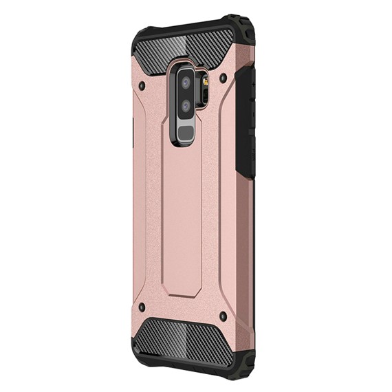 Microsonic Samsung Galaxy S9 Plus Kılıf Rugged Armor Rose Gold 2