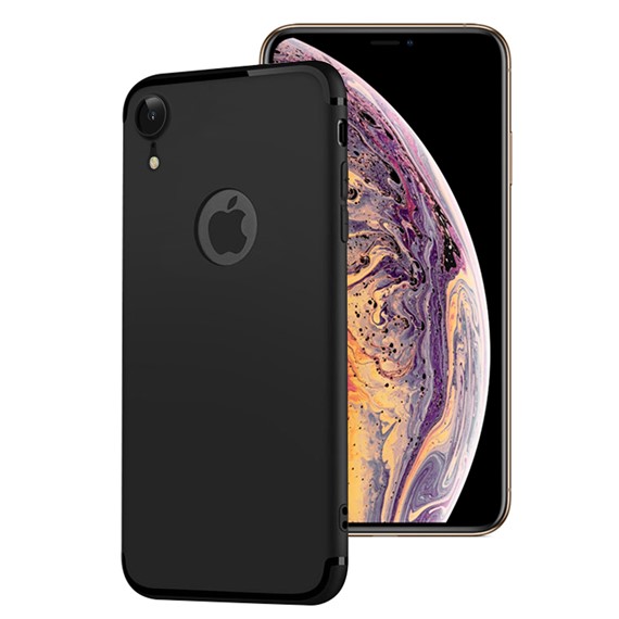 Microsonic iPhone XR 6 1 Kılıf Kamera Korumalı Siyah 1