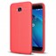Microsonic Asus Zenfone 4 Selfie 5 5 ZD553KL Kılıf Deri Dokulu Silikon Kırmızı