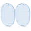 Microsonic Apple AirPods Max Kılıf Crystal Clear TPU Cover Mavi
