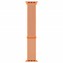 Microsonic Apple Watch Series 2 42mm Hasırlı Kordon Woven Spicy Orange