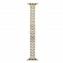 Microsonic Apple Watch Series 8 45mm Kordon Metal Fish Tail Style Gold