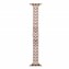 Microsonic Apple Watch Series 8 45mm Kordon Metal Fish Tail Style Rose Gold
