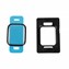 Microsonic Apple Watch Series 9 41mm Takma Aparatlı Kolay Uygulama Ekran Koruyucu Siyah