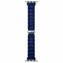 Microsonic Apple Watch Series 11 46mm Flame Metal Stainless Kordon Lacivert