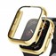 Microsonic Apple Watch Series 5 44mm Kılıf Matte Premium Slim WatchBand Gold