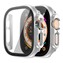 Microsonic Apple Watch Ultra Kılıf Matte Premium WatchBand Gümüş
