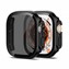 Microsonic Apple Watch Ultra 2 Kılıf Privacy Gizlilik Filtreli WatchBand Siyah