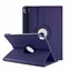 Microsonic Apple iPad Pro 11 2024 Kılıf A2836-A2837 360 Rotating Stand Deri Lacivert