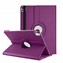 Microsonic Apple iPad Pro 11 2024 Kılıf A2836-A2837 360 Rotating Stand Deri Mor
