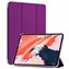 Microsonic Apple iPad Pro 12 9 2018 A1876-A2014-A1895-A1983 Smart Case ve arka Kılıf Mor