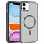 Microsonic Apple iPhone 11 Kılıf MagSmoke Neo Gri