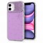 Microsonic Apple iPhone 11 Kılıf ShineGlam Luxe Pembe
