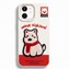 Microsonic Apple iPhone 11 Kılıf Stitched Puppy Plush West Highland Puppy