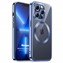 Microsonic Apple iPhone 11 Pro Kılıf MagSafe Luxury Electroplate Mavi