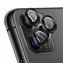 Microsonic Apple iPhone 11 Pro Max Tekli Kamera Lens Koruma Camı Siyah