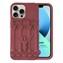 Microsonic Apple iPhone 12 Pro Kılıf Praying Angel Bordo